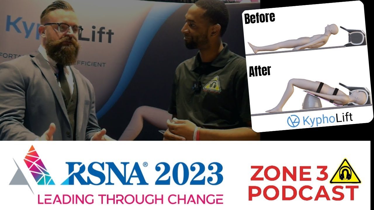 Zone 3 Podcast interview on KyphoLift at RSNA 2023